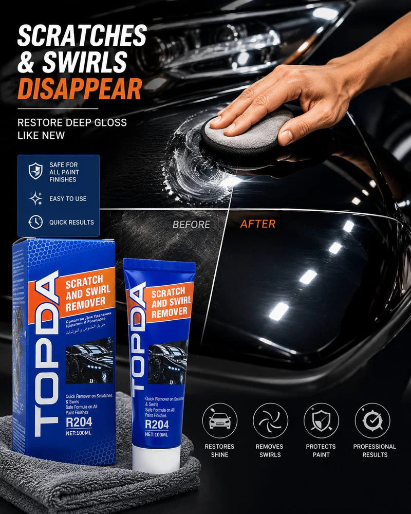 TOPDA - Scratch & Swirl Remover | TOPDA - مزيل الخدوش والدوائر
