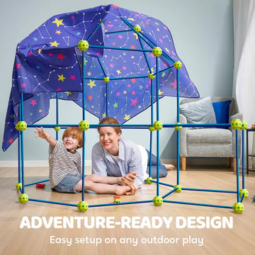 Kids Fort Building Kit | مجموعة بناء حصن للأطفال